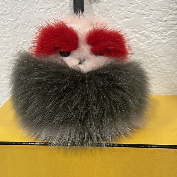 FENDI Pom-Pom Bag Charm - Picture 2 of 6